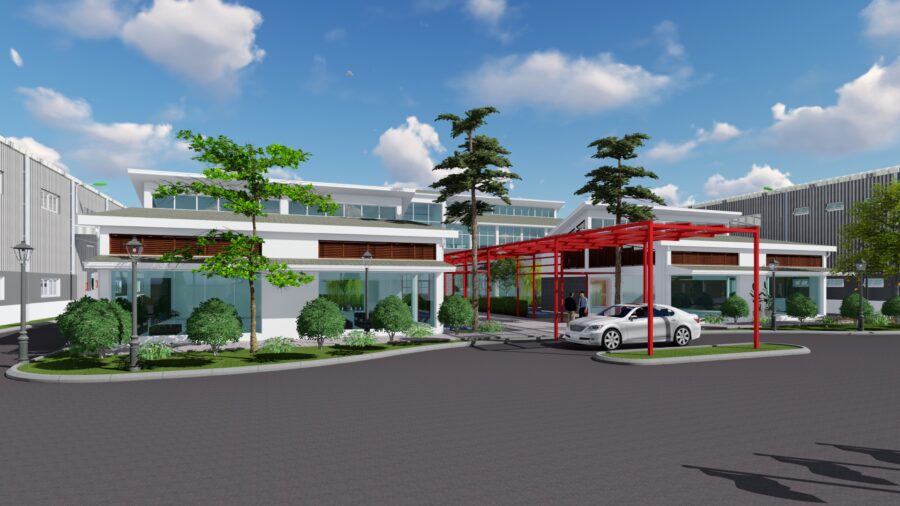 Son Ha Factory Office Building